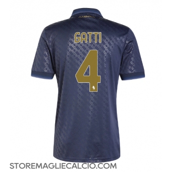 Juventus Federico Gatti #4 Maglia Gara Terza Repliche 2024-25